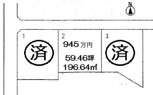 【区画図】 | 前橋市天川大島町二丁目売地