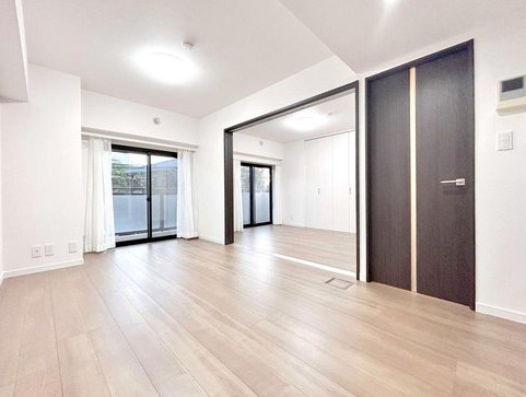 ビューコート金町の居間・リビング|使いやすいリビングです