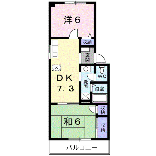 ドミールエスポアの間取り