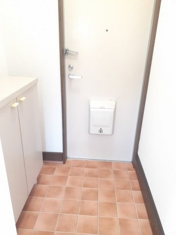 ドミールエスポアの玄関