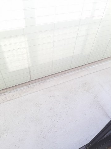 ドミールエスポアのバルコニー