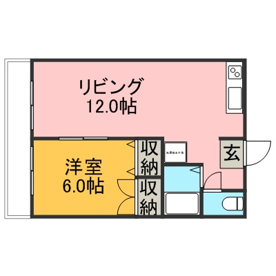 ドゥ・ムスタッシュの間取り