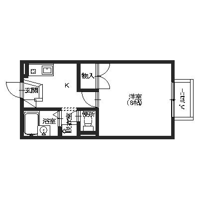 パンシオン北町の間取り