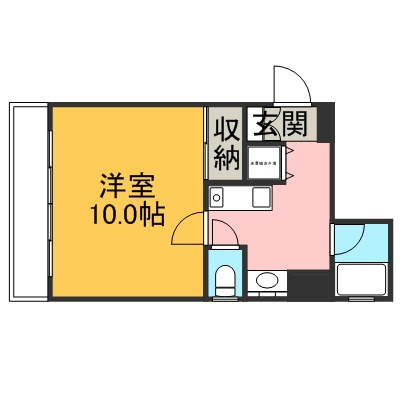 メゾン・ド・エクレール十三間町の間取り