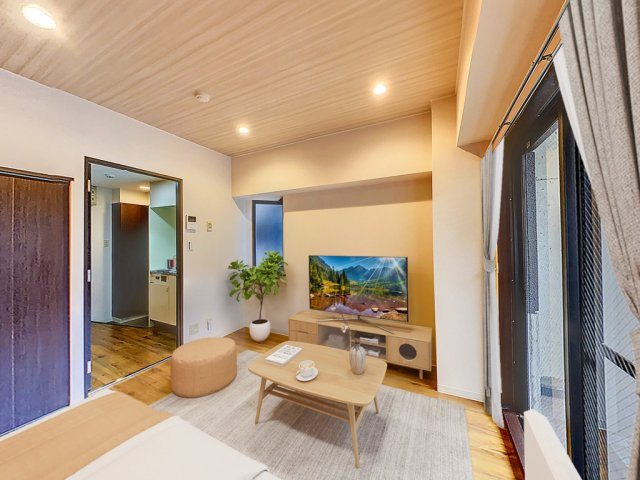 サンライズ山善の居間・リビング