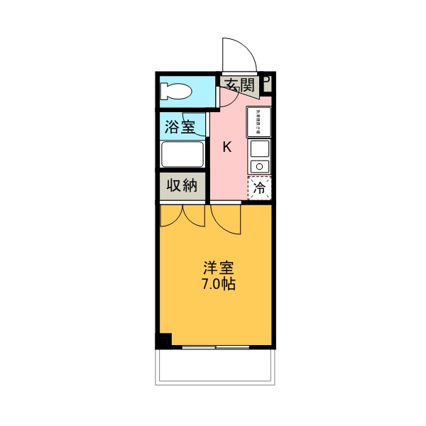 サンヴェール森山の間取り