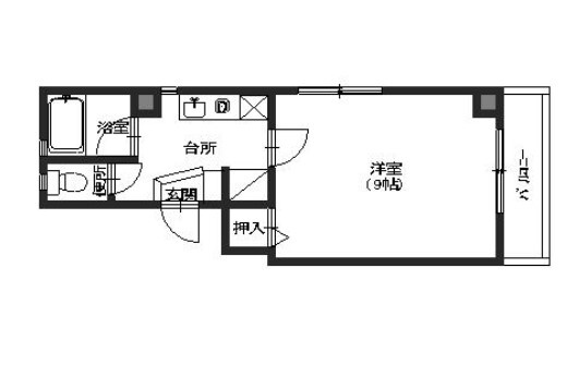 ルポワン長田の間取り