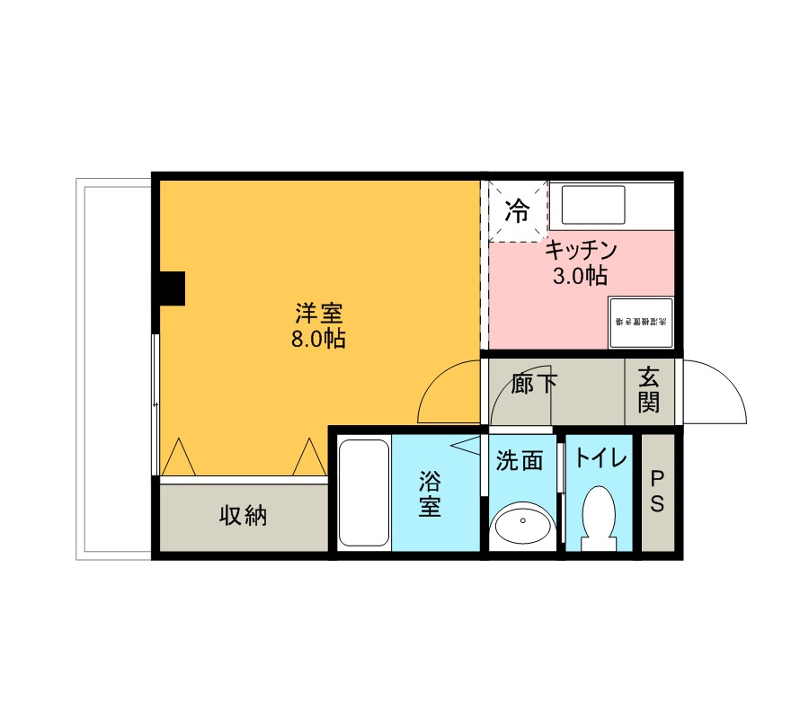 ペスカトーレ・出雲の間取り