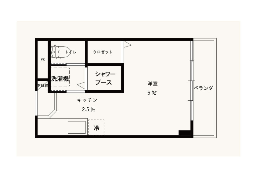 BACKSの間取り
