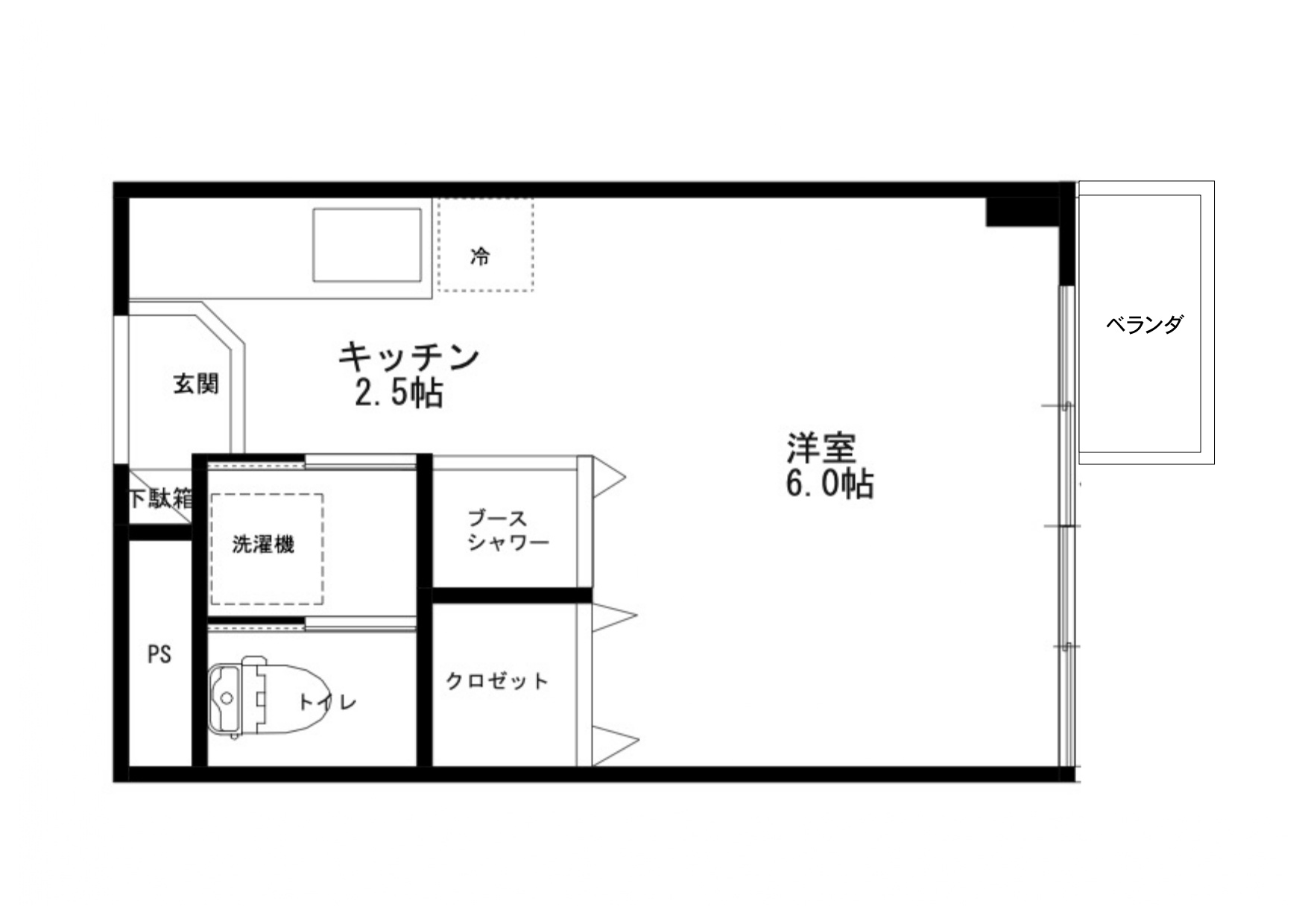 BACKSの間取り