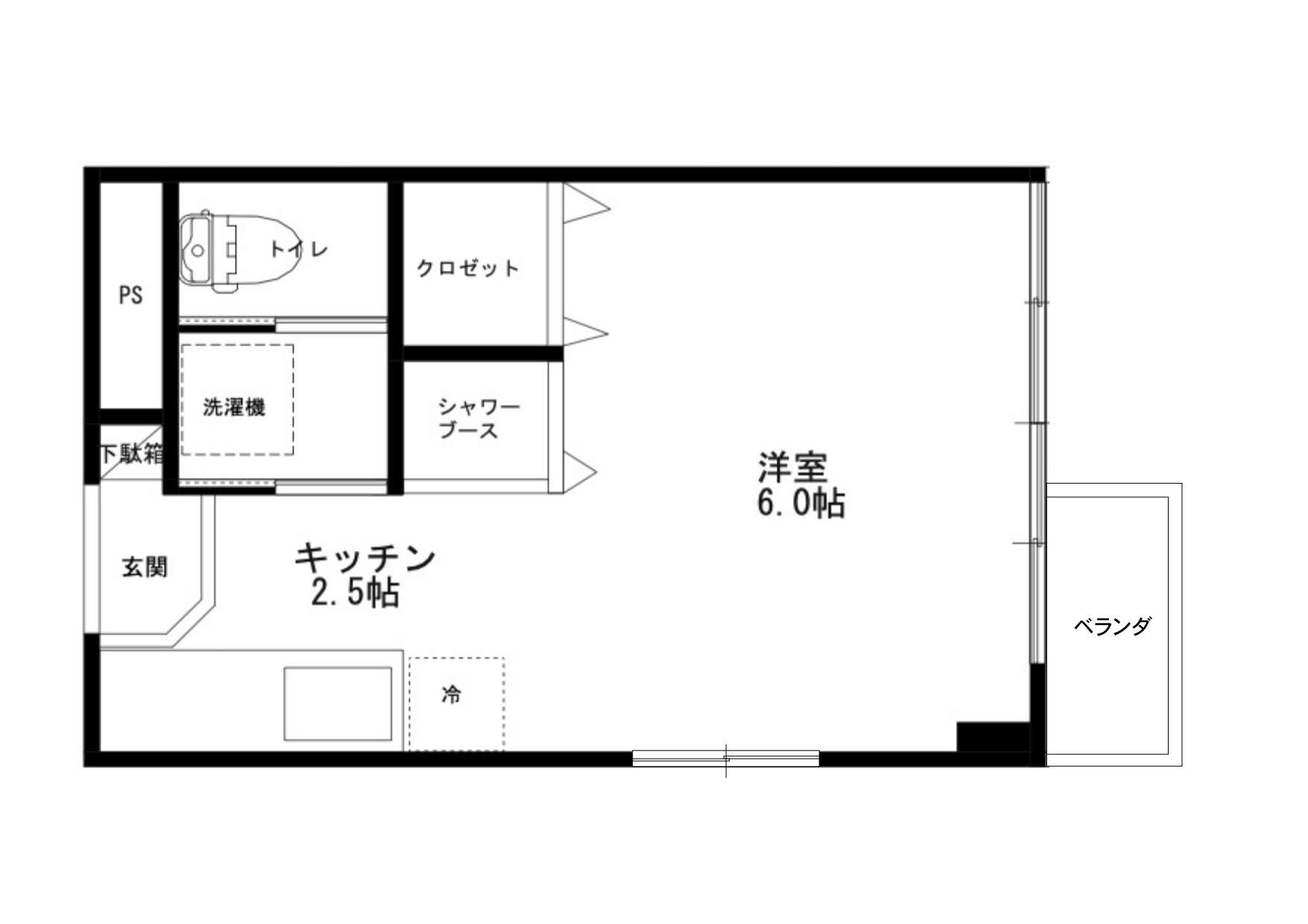 BACKSの間取り