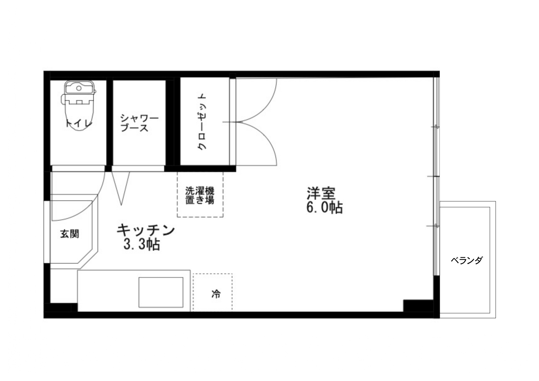 BACKSの間取り