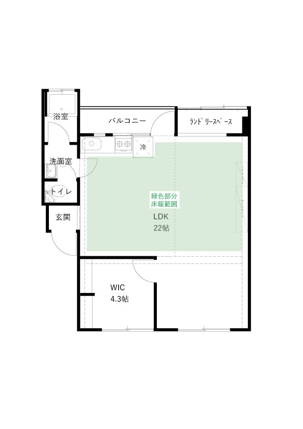 IDEAL NORTHの間取り