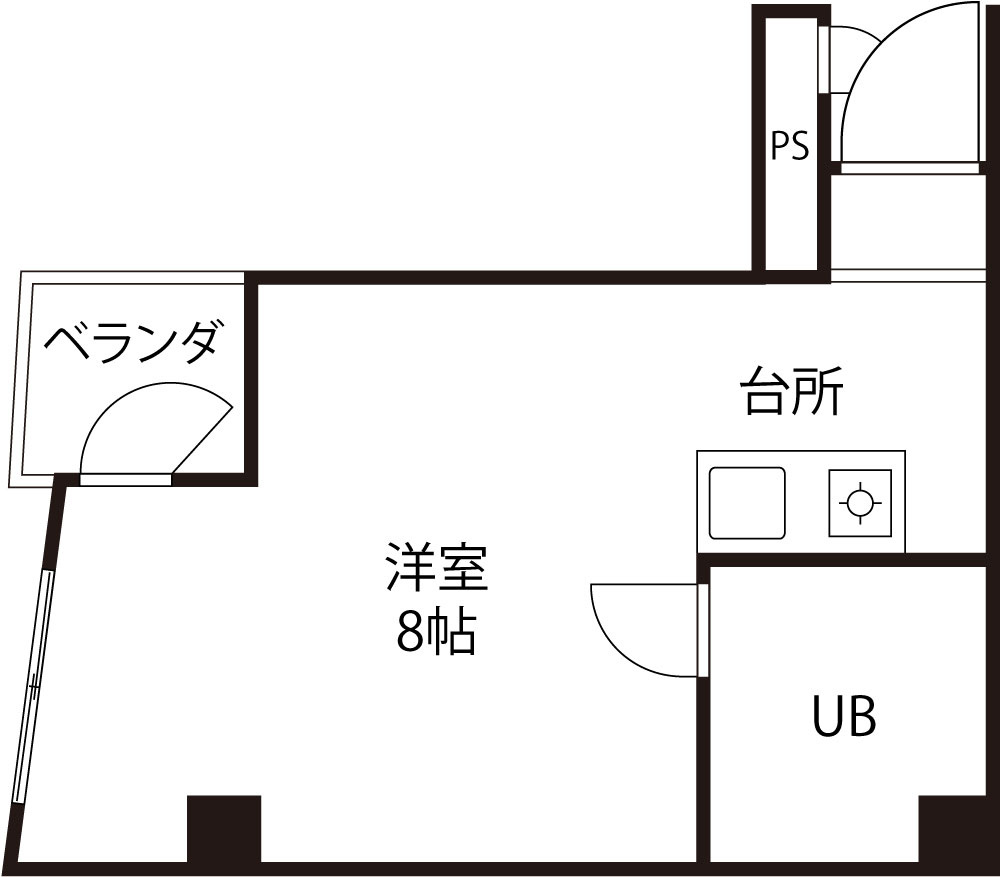 アイビス武蔵の間取り