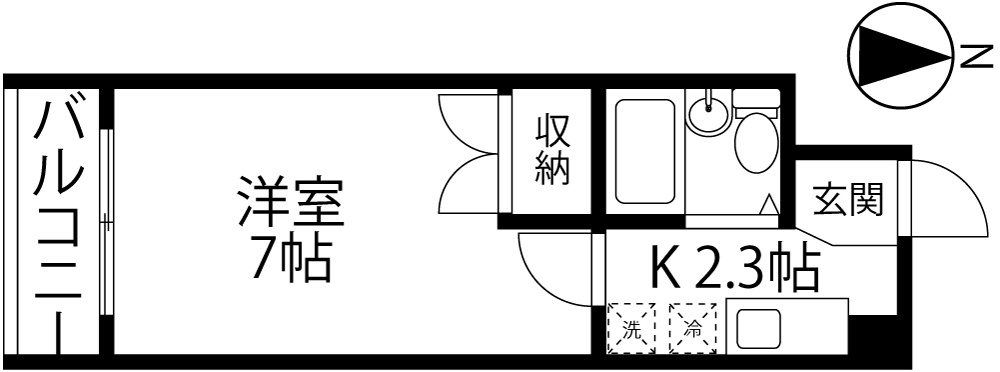 GARBOの間取り