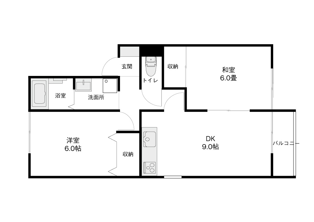セジュールMの間取り