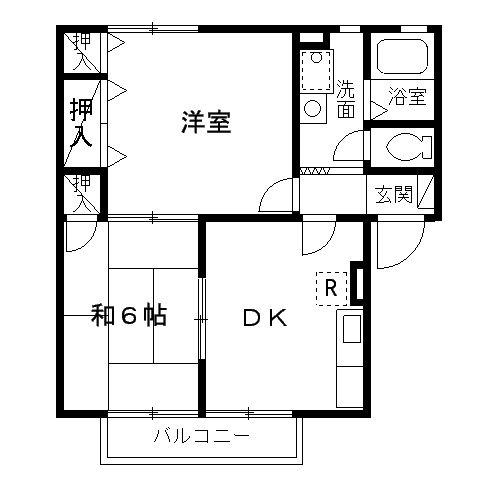 ハイカムール・マーガレットの間取り