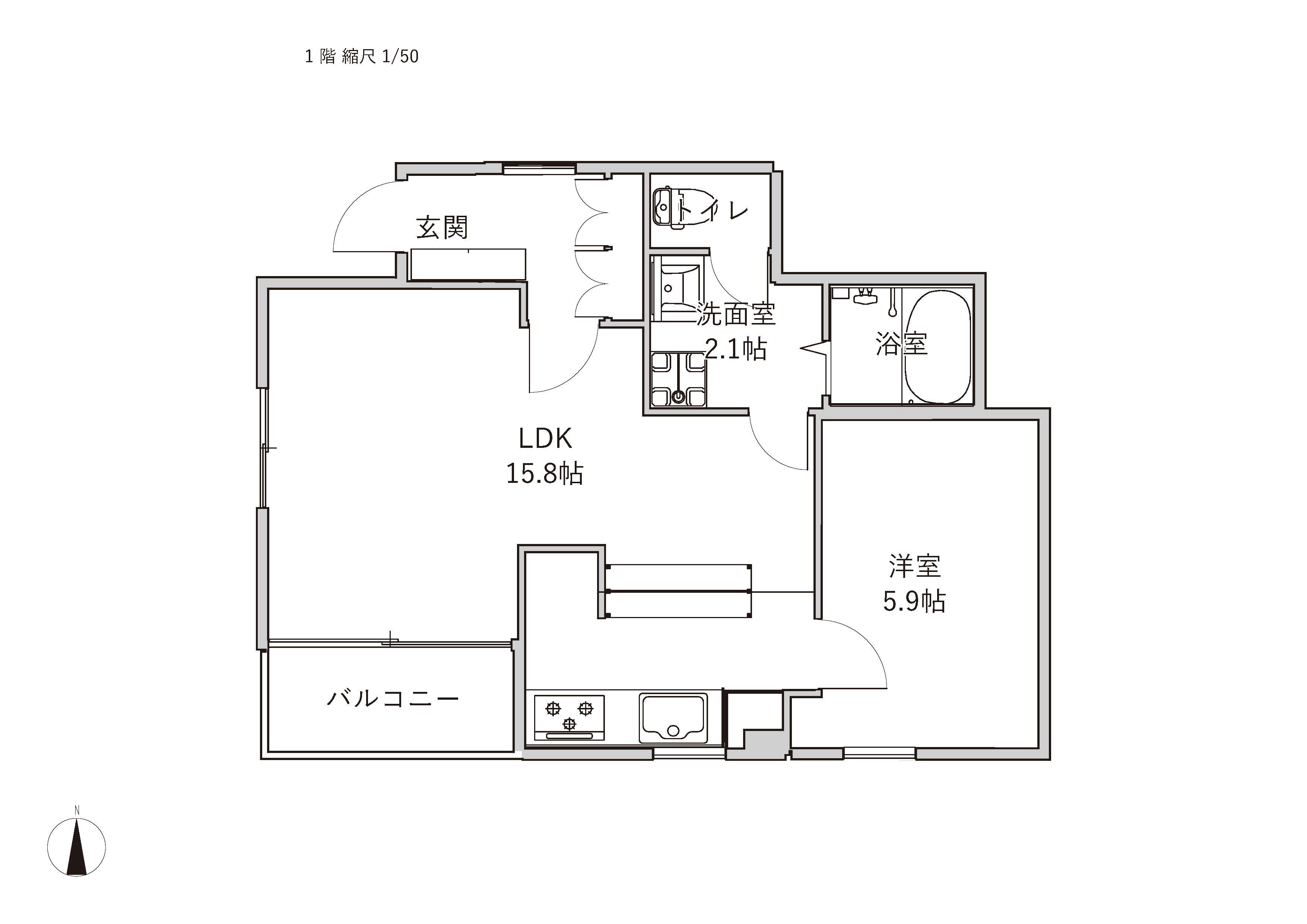 イマージュマンションの間取り