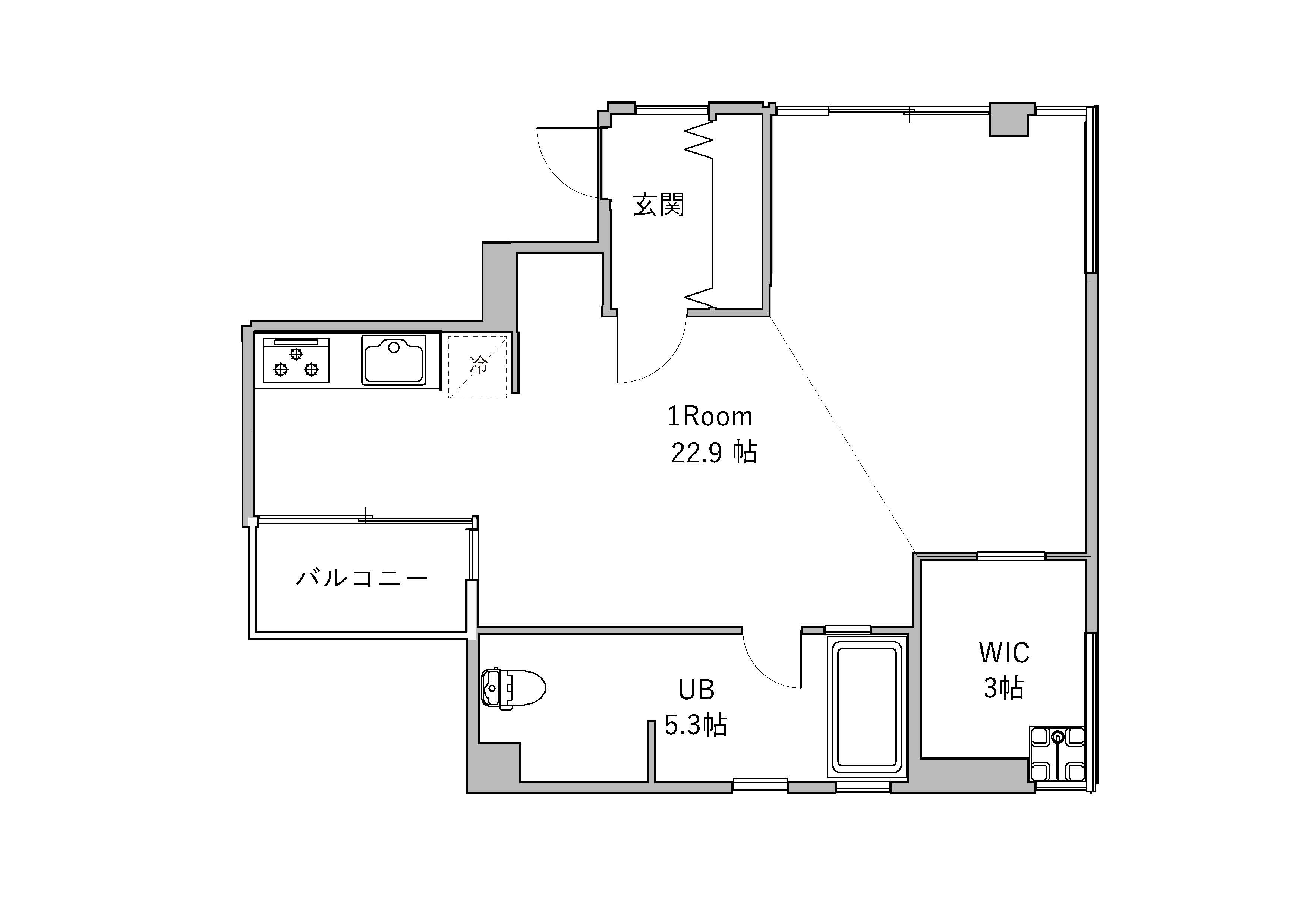 イマージュマンションの間取り