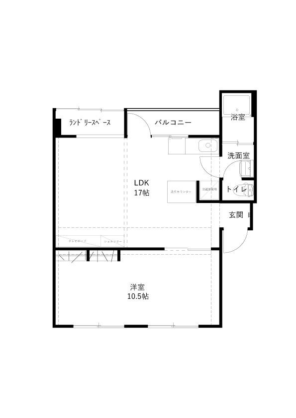 IDEAL SOUTHの間取り