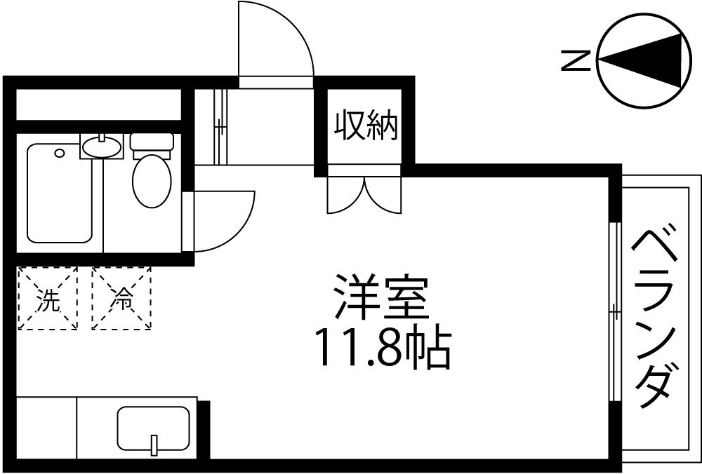 YM－Ⅱの間取り