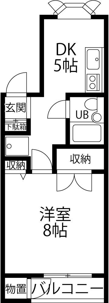 BequemⅢの間取り