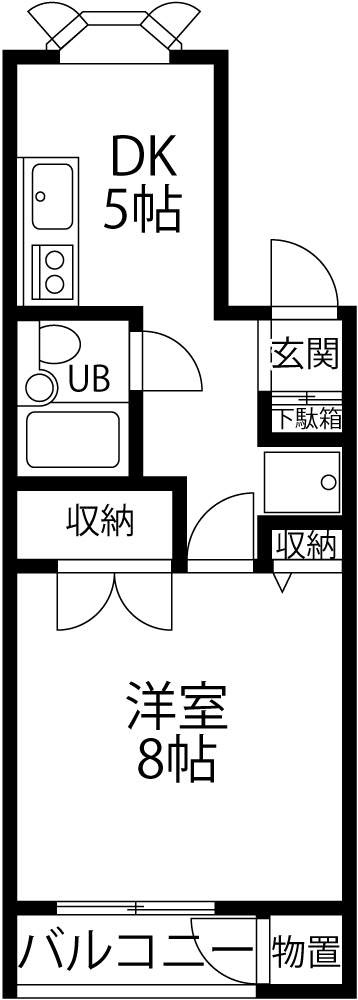 BequemⅡの間取り