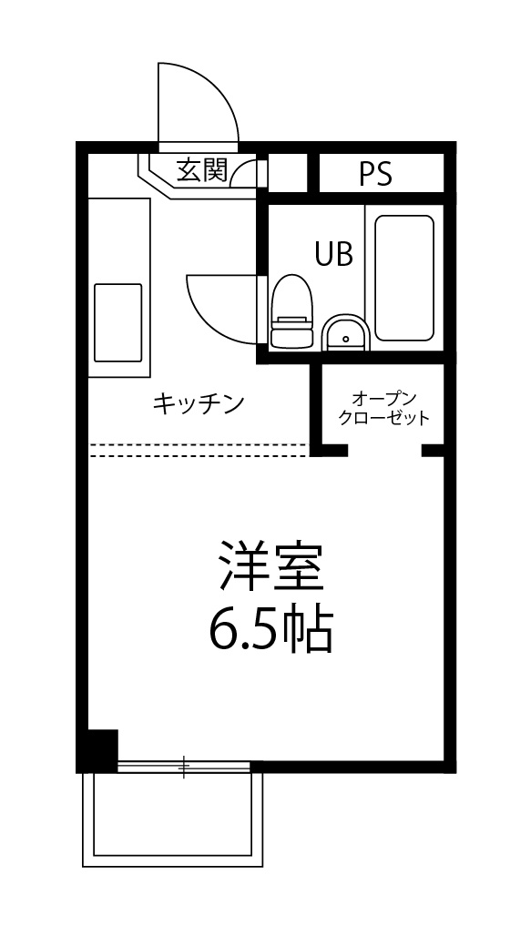 BACKSの間取り