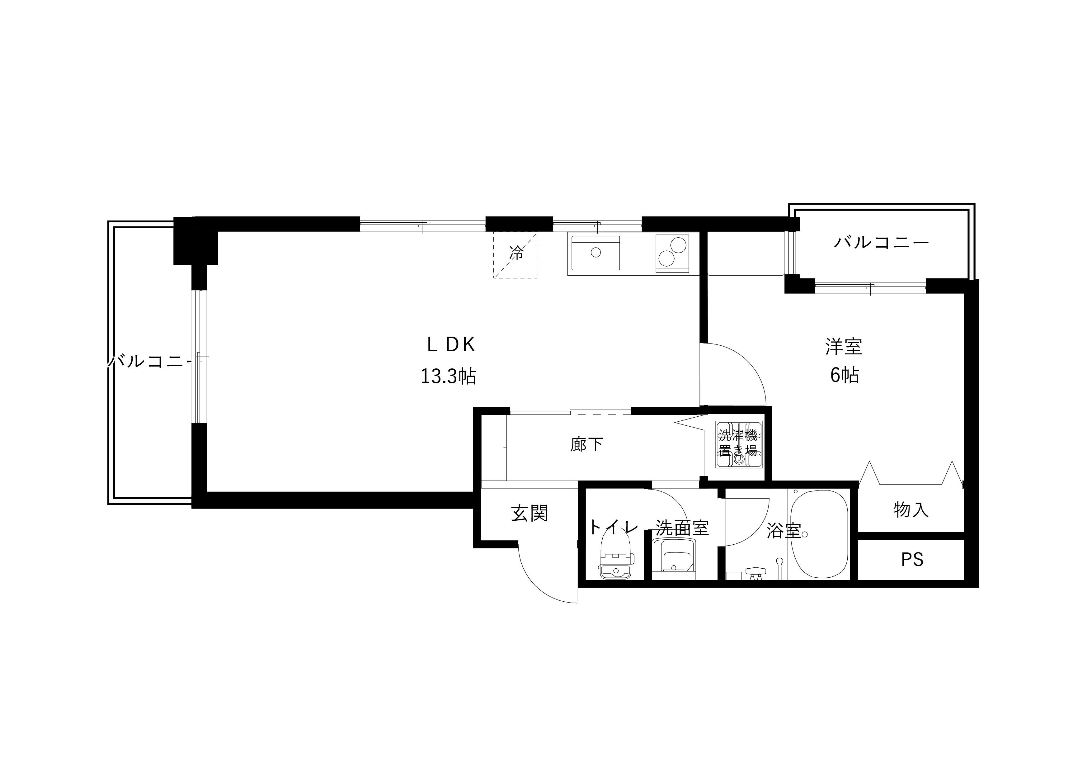 セレーネⅢの間取り