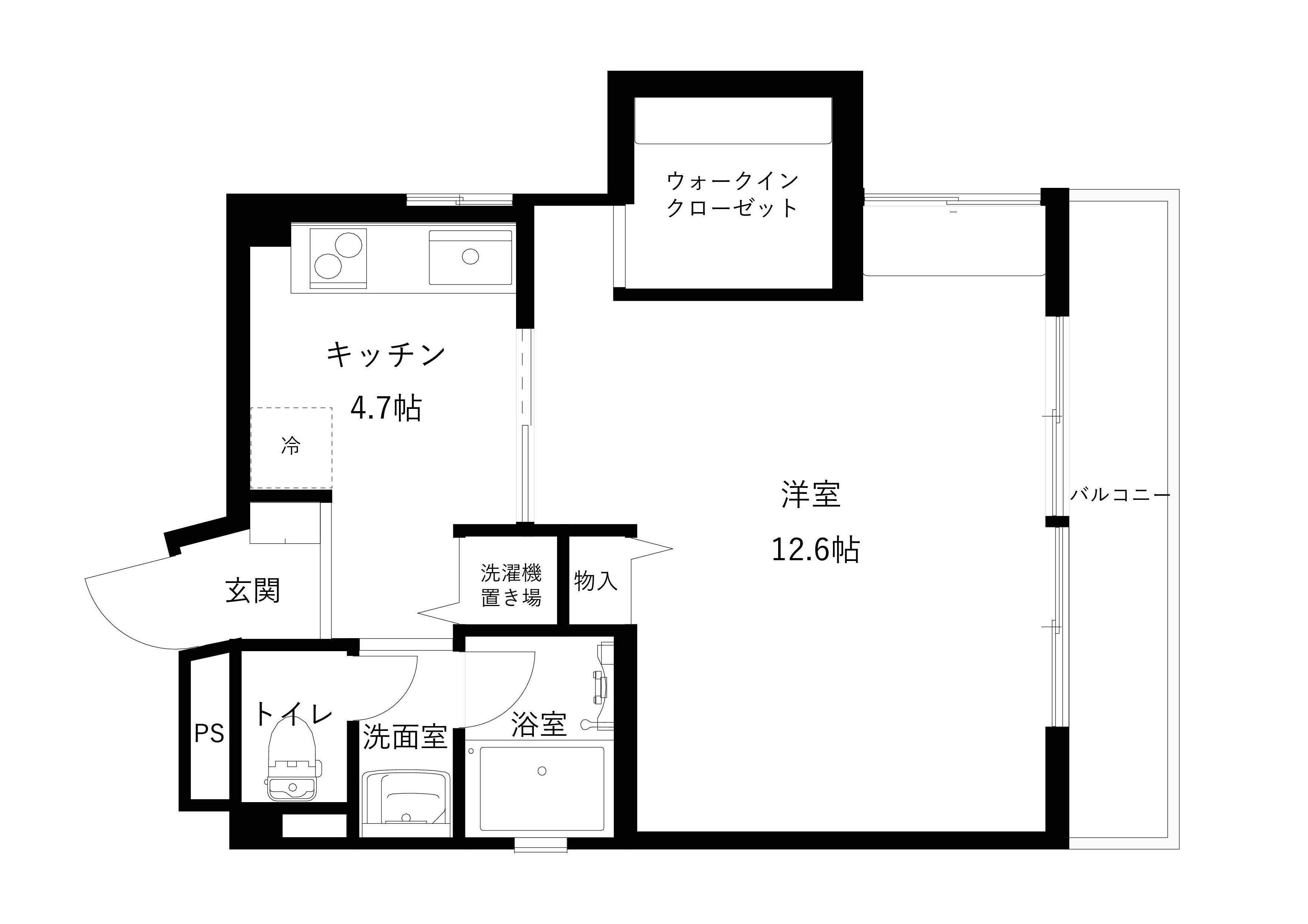 セレーネⅢの間取り
