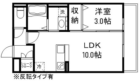 アンアトリエの間取り