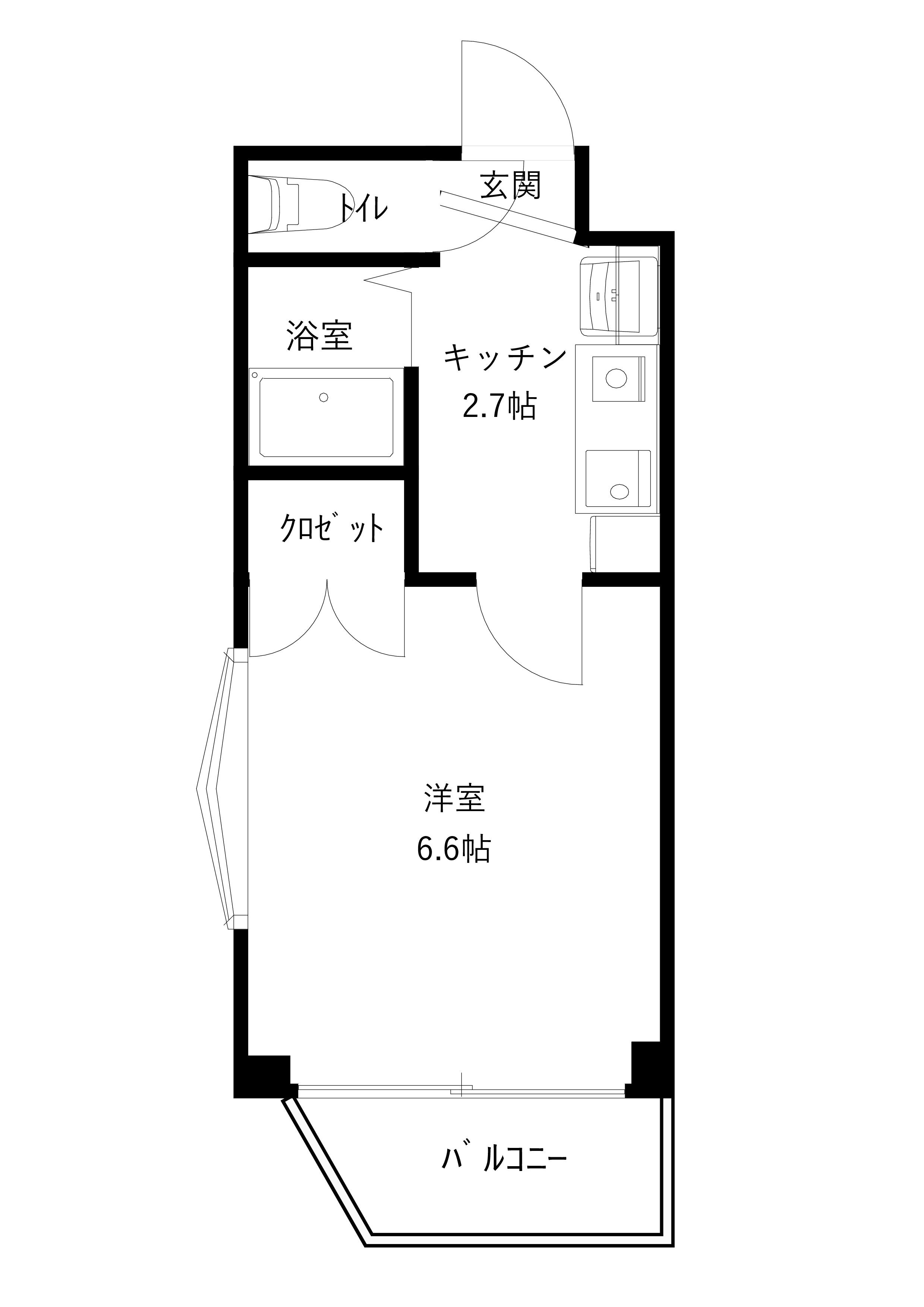 サンヴェール森山の間取り