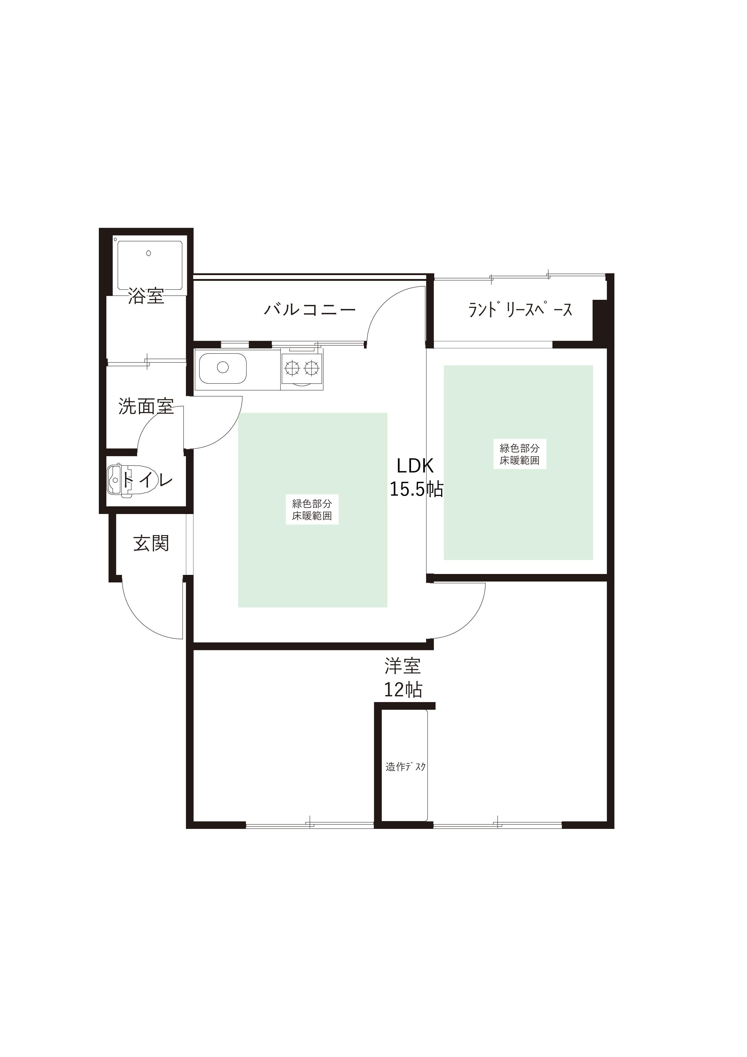 IDEAL SOUTHの間取り