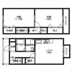 カーサ・51の間取り