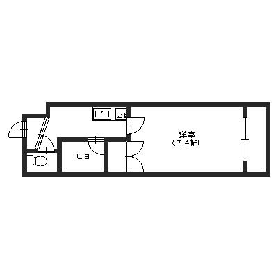 ガーデンハイム扇町の間取り