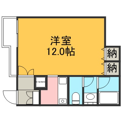 メゾン・ド・エクレール十三間町の間取り