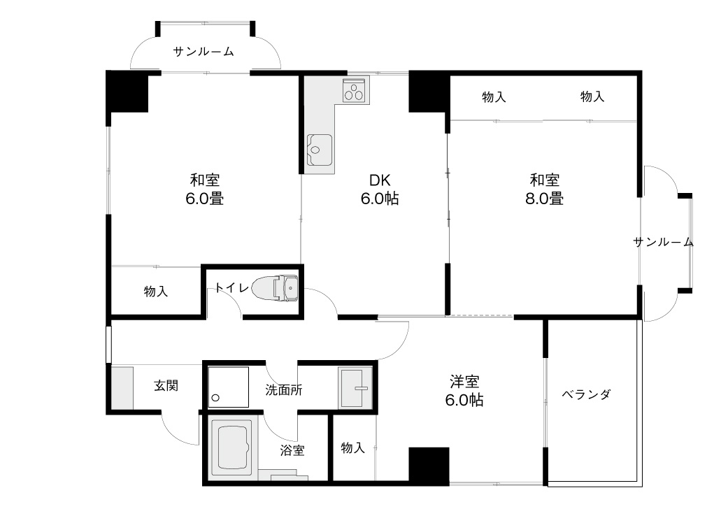 アネックス１０１０の間取り