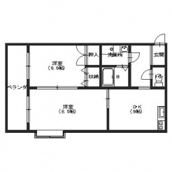 ドゥ・ムスタッシュの間取り