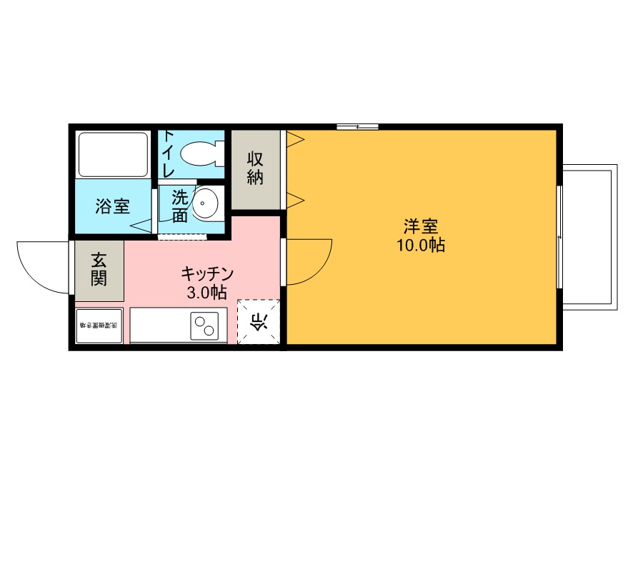 モナリエ７の間取り