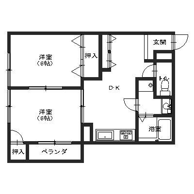 アクロコートの間取り