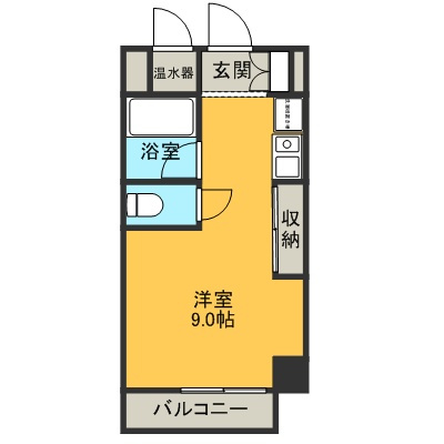 シェモア駅西の間取り