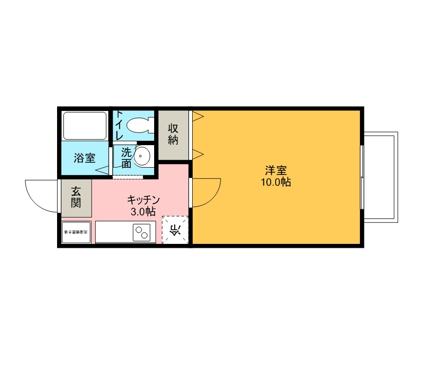 モナリエ７の間取り