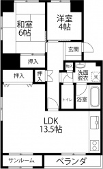M３泉野の間取り