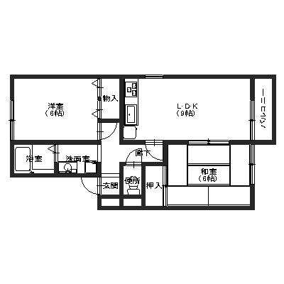 セジュールMの間取り