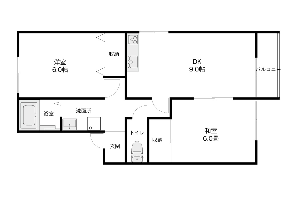 メゾン・ド・ルミエールの間取り