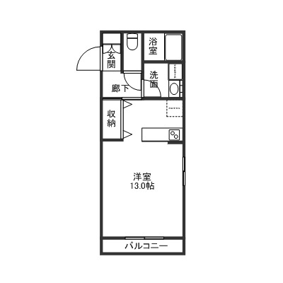 アンアトリエの間取り