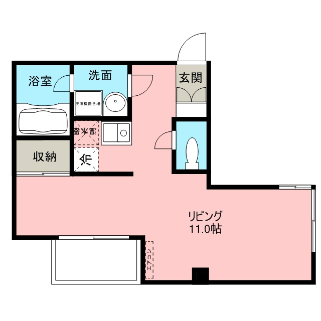 パレスビルの間取り
