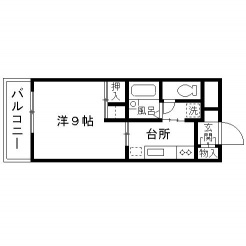 カーサ若草町の間取り