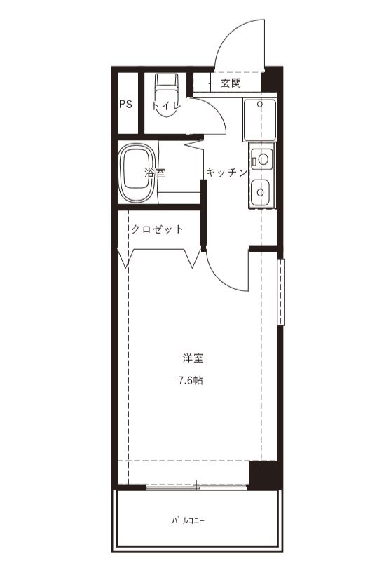 コンフォート藤江の間取り