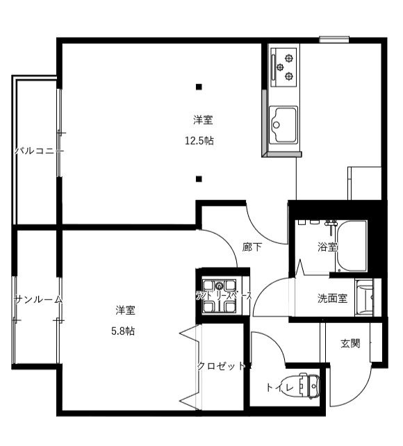 エリカントMの間取り